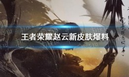 赵云新皮肤爆料最新视频,战神归来，荣耀再续